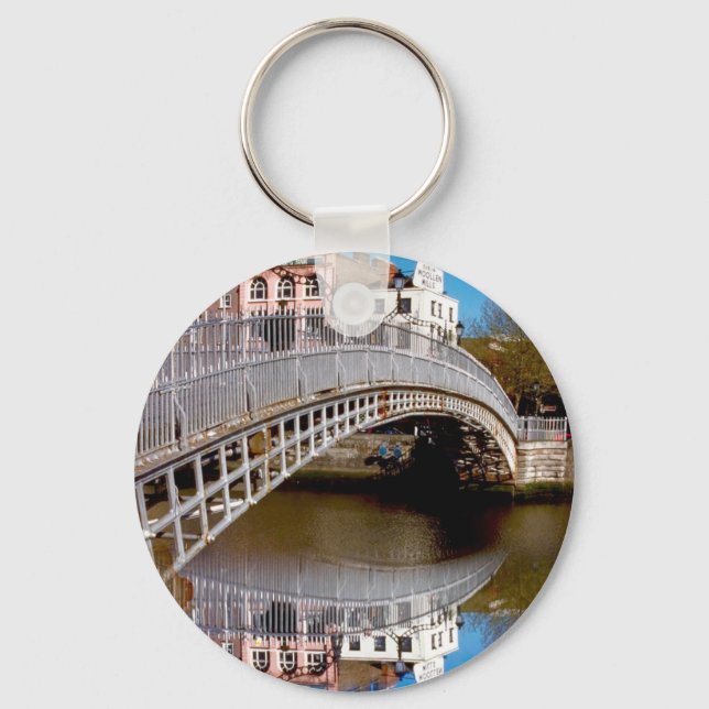 Porte-clés Pont de Dublin Halfpenny (Recto)