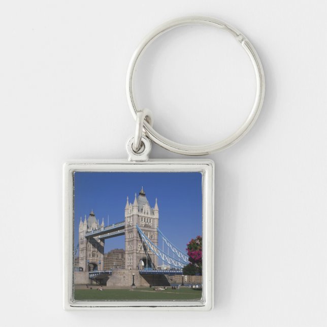 Porte-clés Pont de la Tour, Tamise, Londres, Angleterre (Devant)