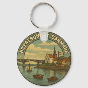 Porte-clés Pont de Nørresundby Danemark