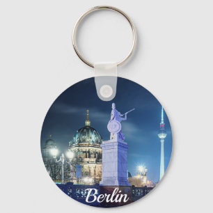 Porte-clés Pont de pierre près de la cathédrale de Berlin en