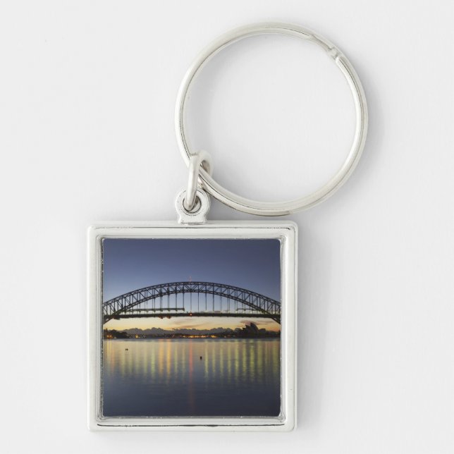 Porte-clés Pont de Sydney Harbour et Opéra de Sydney à (Devant)