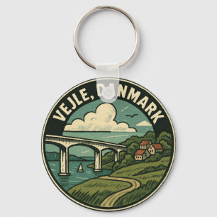 Porte-clés Pont de Vejle Danemark