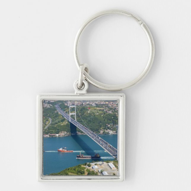 Porte-clés Pont Fatih Sultan Mehmet sur le Bosphore, (Devant)