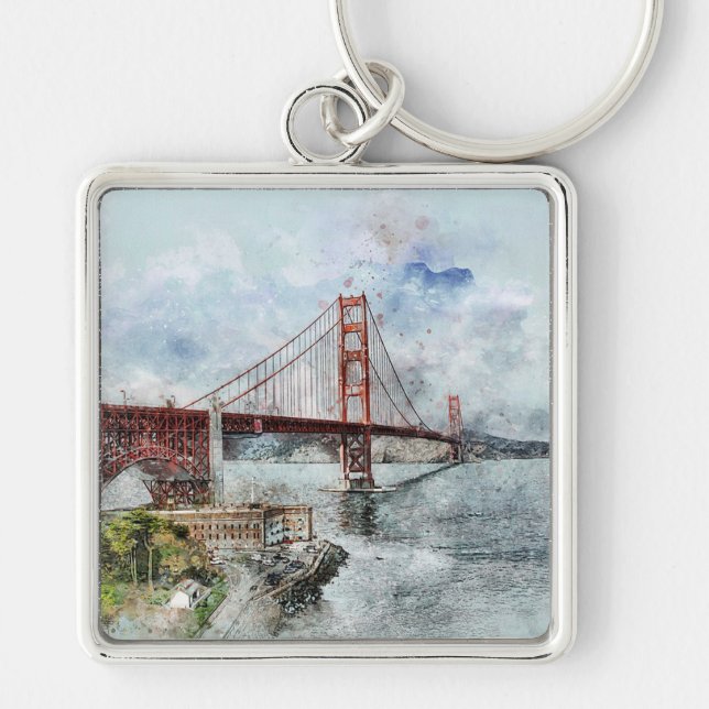 Porte-clés Pont Golden Gate (Devant)