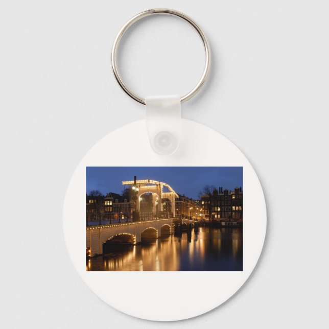 Porte-clés Pont Magere d'Amsterdam (Recto)