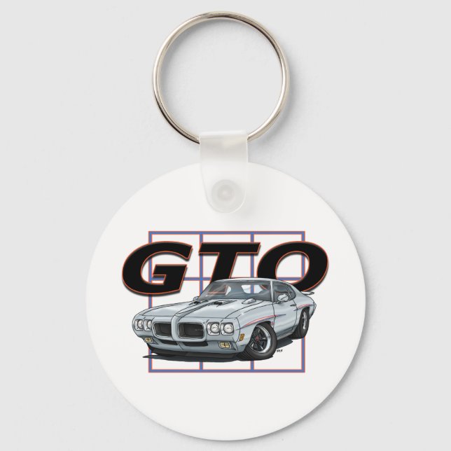 Porte-clés Pontiac GTO 1970 (Recto)