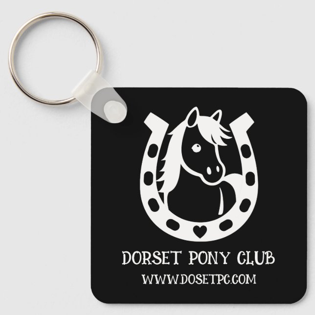 Porte-clés Pony Club Rider (Recto)