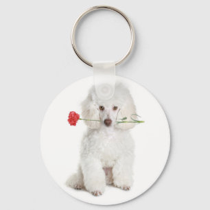 Porte-clés Poodle avec Œillet