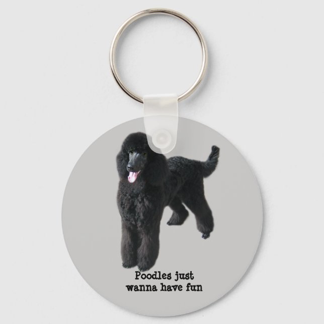 Porte-clés Poodle Keychain (Recto)