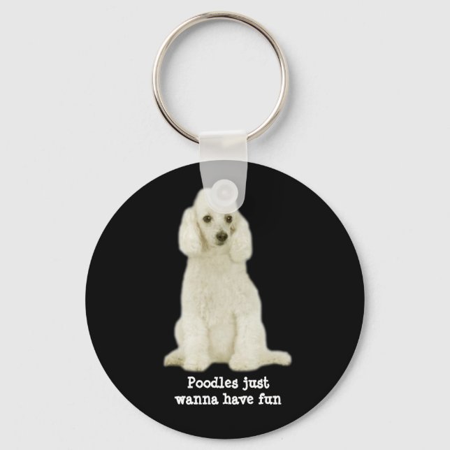 Porte-clés Poodle Keychain (Recto)