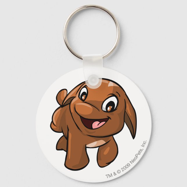 Porte-clés Poogle Brown (Recto)