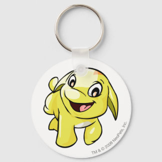 Porte-clés Poogle jaune