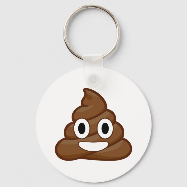 Porte-clés poop emoji (Recto)