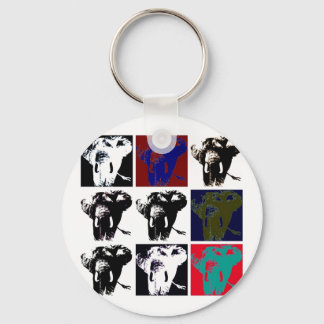 Porte-clés Pop Art Elephants