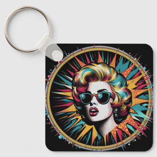 Porte-clés Pop Art Marilyn