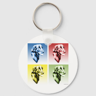 Porte-clés Pop Retriever à revêtement plat