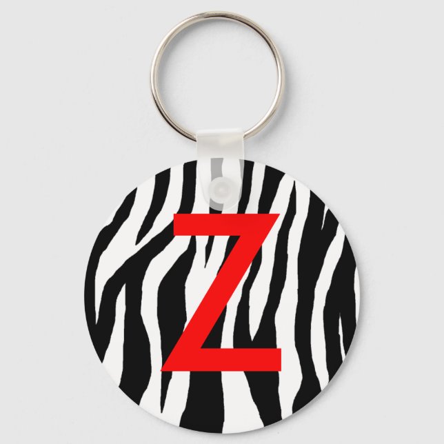 Porte-clés Pop Zebra (Recto)