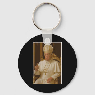 Porte-clés Popo Trump Église du Vatican Pape Trump Funny Chri