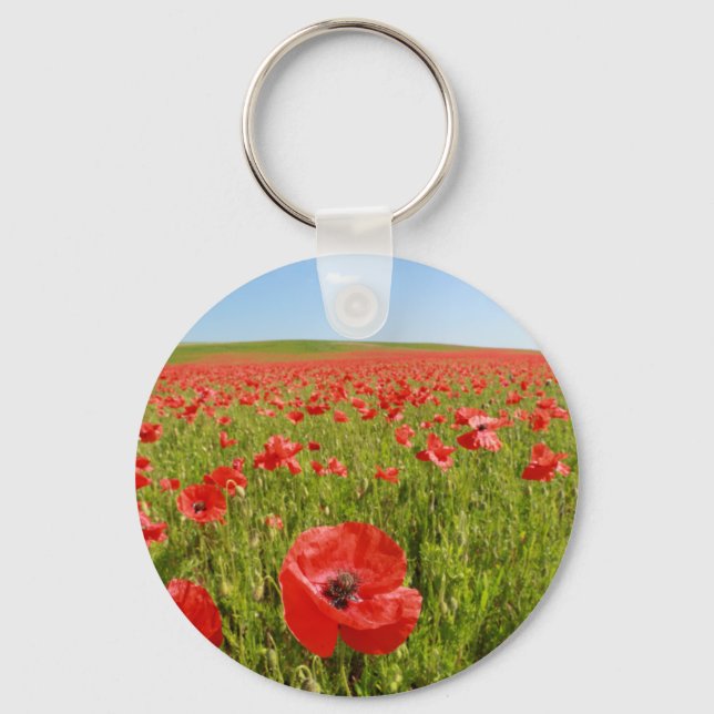 Porte-clés Poppy field - Stunning! (Recto)