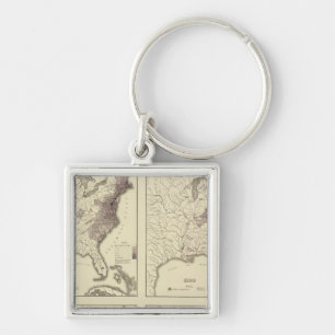Porte-clés Population américaine 1790-1820