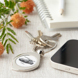 Porte-clés Porsche 911 GTS 2026 Metal Keychain (Personalized)