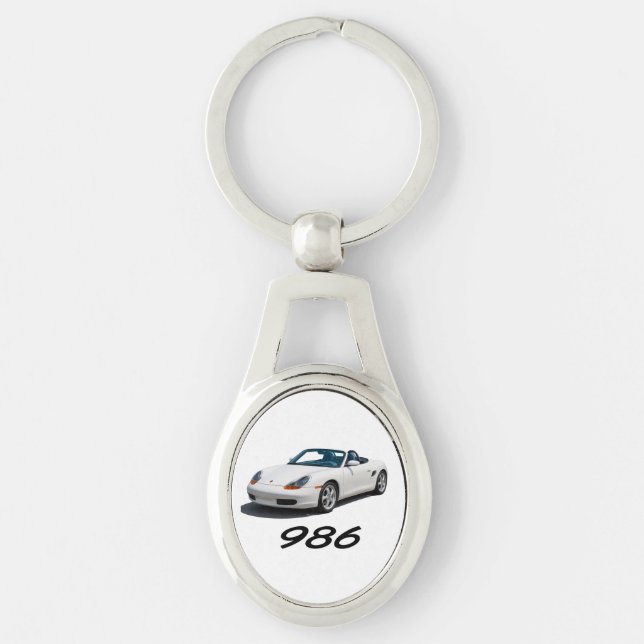 Porte-clés Porsche Boxster 986 keychain (Devant)