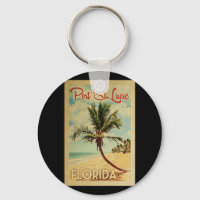 Port St Lucie Palm Tree Vintage voyage