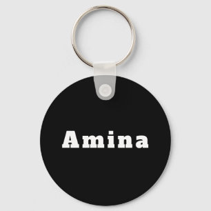 Porte-clés portant le nom Amina