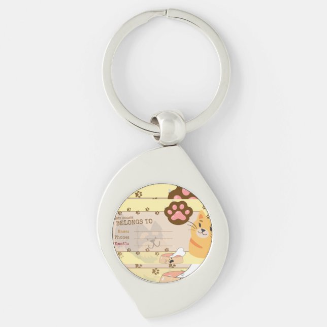 Porte-clés porte cle (Devant)