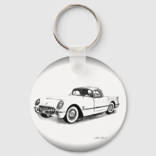 Porte-clés Porte - clé 1954 de Chevrolet Corvette