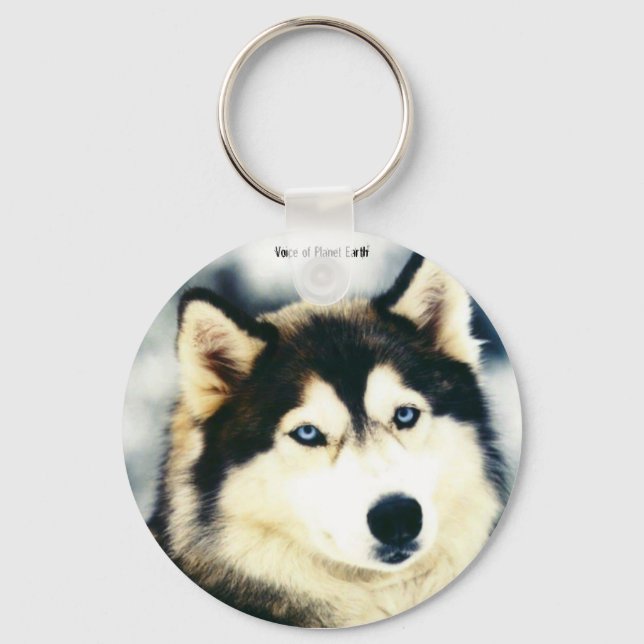 Porte-clés Porte - clé 9 - Alaska Husky (Recto)
