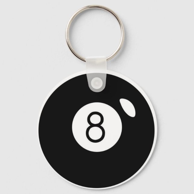 Porte-clés porte - clé à 8 balles (Recto)