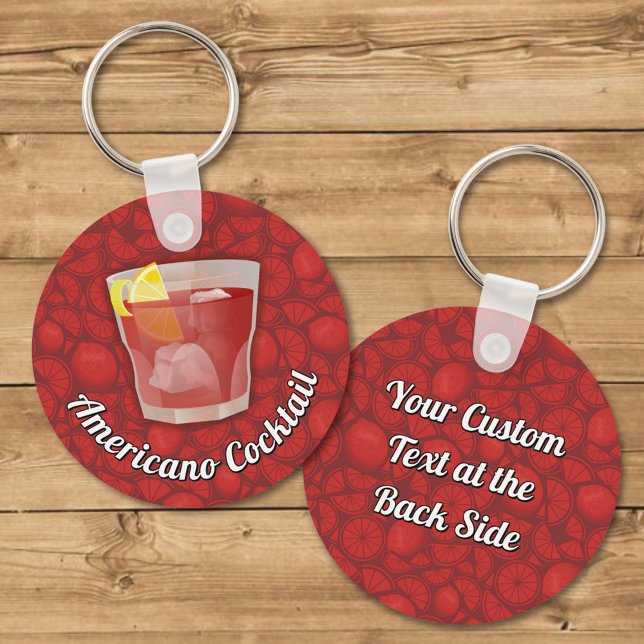 Porte-clés Porte - clé à cocktails Americano (Créateur téléchargé)