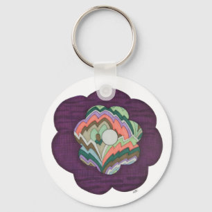 Porte-clés Porte - clé à fleurs déco