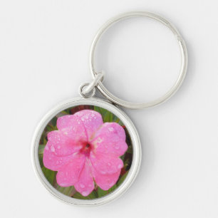 Porte-clés Porte - clé à fleurs humides