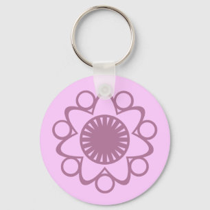 Porte-clés Porte - clé à fleurs, Lavande