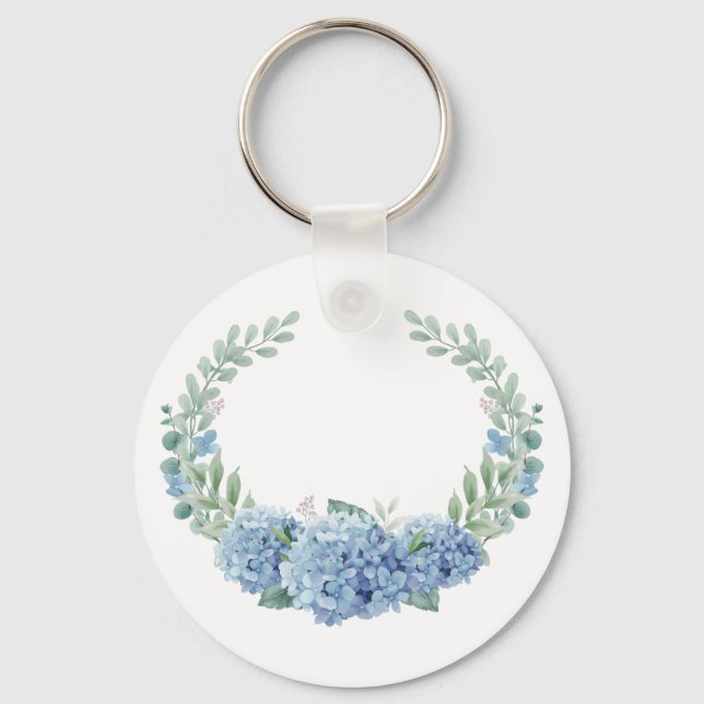 Porte-clés "Porte - clé à fleurs mignonne" (Recto)