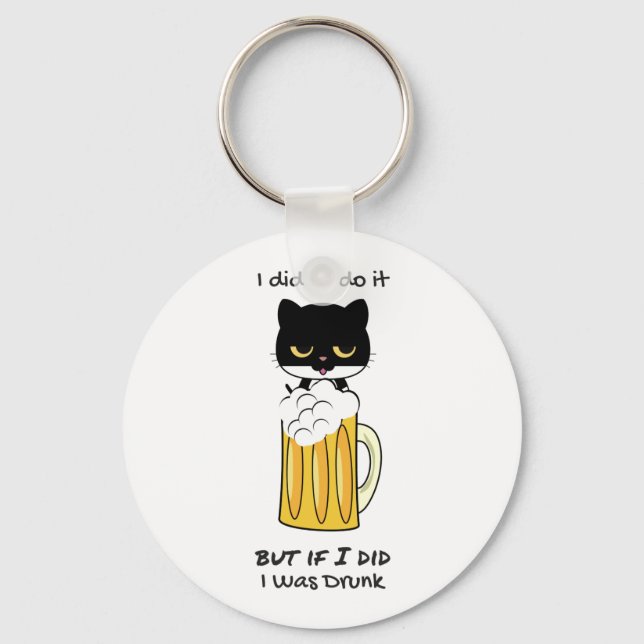 Porte-clés Porte - clé à la bière Kitty (Recto)