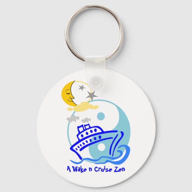 Porte-clés Porte - clé à thème de croisière (Recto)