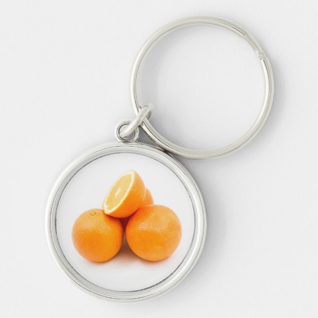 Porte-clés Porte - clé à trois et demi oranges (Devant)