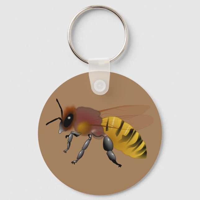 Porte-clés Porte - clé abeilles (Recto)