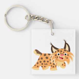 Porte-clés Porte - clé acrylique Bobcat Facetite