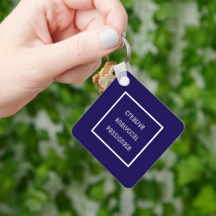 Porte-clés Porte - clé acrylique créatif, analytique, passion