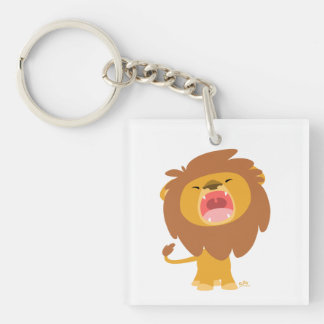 Porte-clés Porte - clé acrylique de Lion très puissant