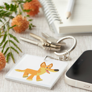 Porte-clés Porte - clé acrylique Dingo Cartoon mignon