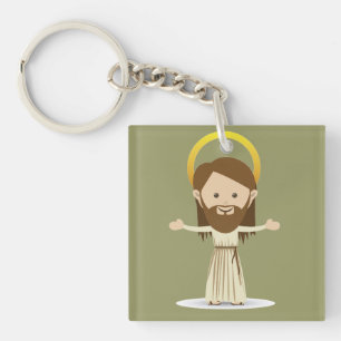 Porte-clés Porte - clé acrylique Jésus Christ