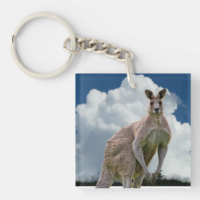 Porte-clés Porte - clé acrylique Kangaroo (Devant)