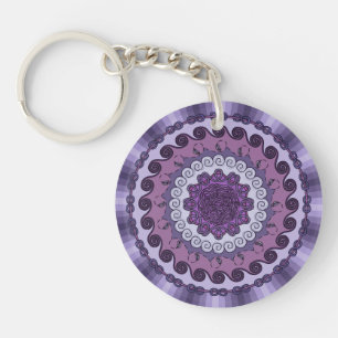 Porte-clés Porte - clé Acrylique Mandala