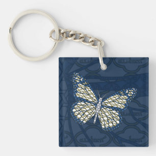 Porte-clés Porte - clé acrylique monarque juif