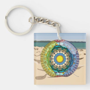 Porte-clés Porte - clé acrylique Sunshine